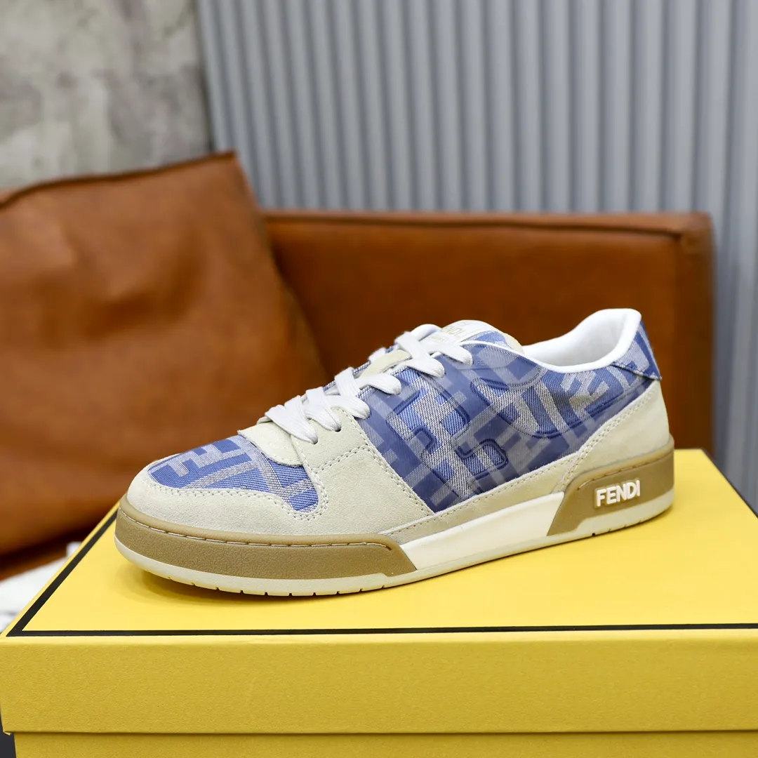 Ex-factory price: 580🔥Couple model (top original order) Brand: FENDI Size: 35-44 (customized for men 38 and 45) Grade: original order quality high version Material: imported original cowhide stitching➕ high-quality and comfortable lining original TPU lightweight non-slip outsole Style category: travel fashion casual shoes versatile trend